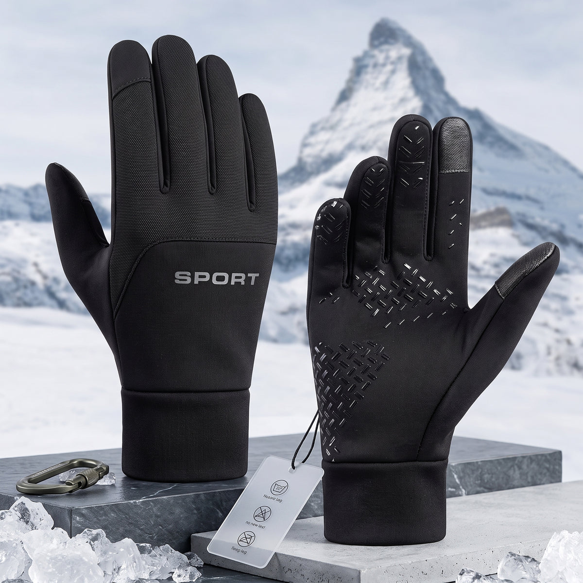 Guantes Térmicos Impermeables con tecnología Táctil